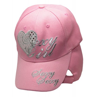 Sexy Girl Pink Heart Ladies Woman Embroidered Cap Hat RAM  eb-78359528